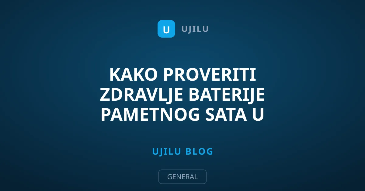 Kako proveriti zdravlje baterije pametnog sata u nekoliko koraka