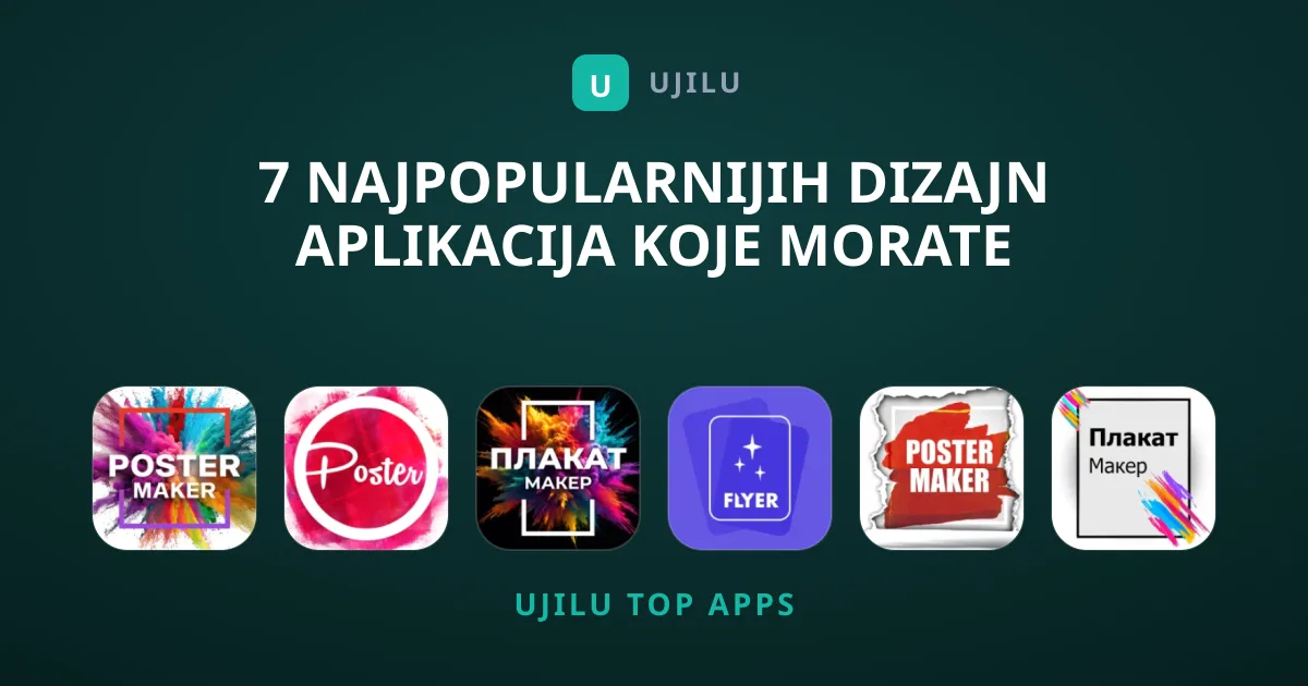 7 Najpopularnijih Dizajn Aplikacija Koje Morate Preuzeti